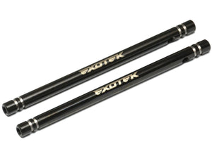 Exotek Racing RC10 HD Nose Brace Tubes (2), Titanium