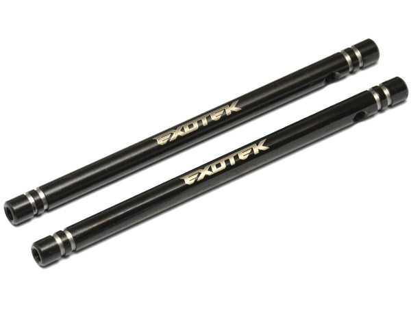 Exotek Racing RC10 HD Nose Brace Tubes (2), Titanium