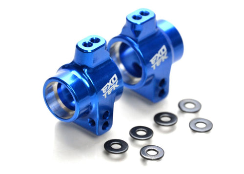 Exotek Racing Associated Pro2 SC10 RB10 SR10 B5 HD Rear Hub Set, 7075 Alloy