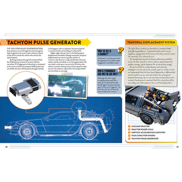 Back to the Future™ 'Back to the Future: DeLorean Time Machine: Doc Brown's Owner's Workshop Manual' — by Bob Gale and Joe