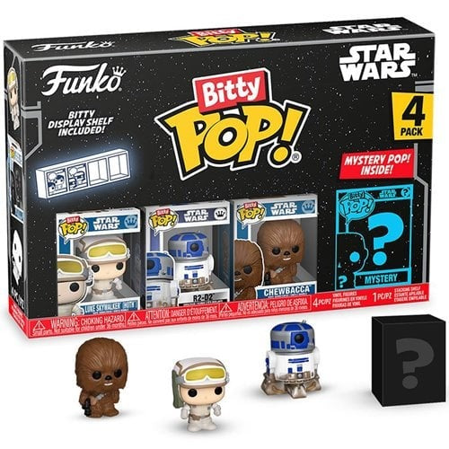 ToyShnip Funko Bitty Pop! Star Wars Mini-Figure 4-Pack - Select Figure(s) — Action Figure