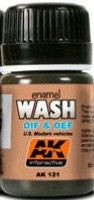 Black Forest® Hobby Supply Co AK Interactive 121 OIF & OEF US Modern Vehicles Wash Enamel Paint 35ml Bottle — Glues, Paints,