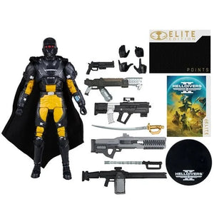 McFarlane Toys Helldivers II SA-04 Combat Technician Elite Edition #14 7-Inch Deluxe Action Figure