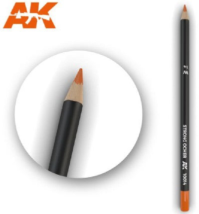 Black Forest® Hobby Supply Co AK Interactive 10014 Weathering Pencils: Strong Ocher (5/Bx) — Glues, Paints, Tools > AK