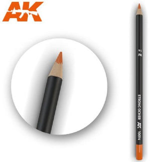 Black Forest® Hobby Supply Co AK Interactive 10014 Weathering Pencils: Strong Ocher (5/Bx) — Glues, Paints, Tools > AK