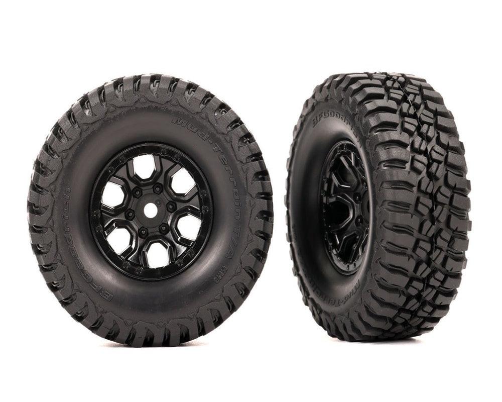 PowerHobby Traxxas 9774 TRX-4M BFGoodrich Tires w/ Black 1.0" Wheels — TRX-4M Parts
