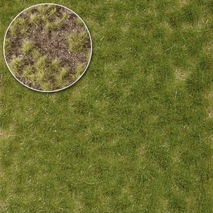 Busch 3531 All Scale 2-Color Spring Grass Tufts Sheet
