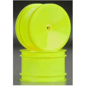 Associated 9696 Buggy Rear Wheels Hex Yellow RC10B44 RC10B4 RC10B5 / M RC10B64D