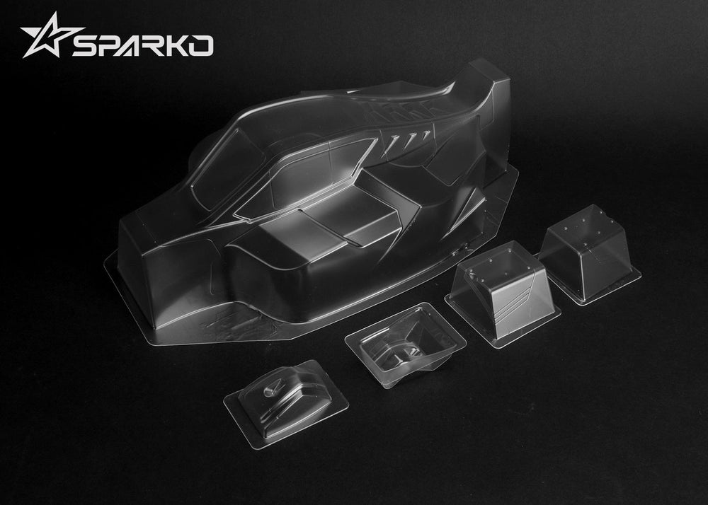 Powerhobby Sparko F8 Buggy Body / Decal Sheets (Clear)