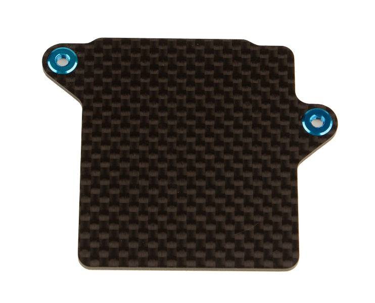 Associated 92259 RC10B74.1 FT ESC Tray Chassis V2 carbon fiber