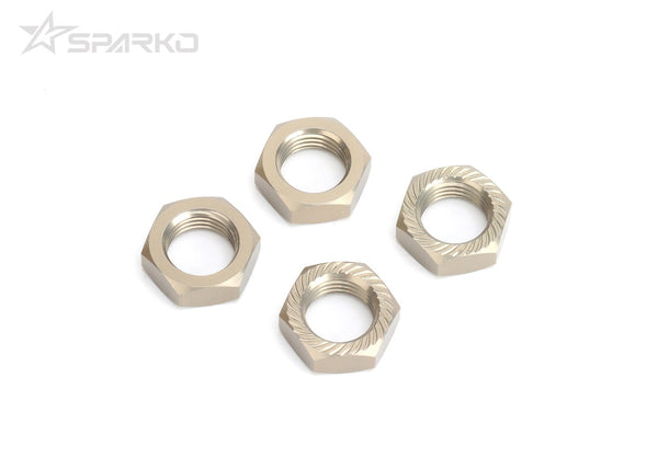 Powerhobby Sparko F8 Aluminum Wheel Nut (Hard Anodizing) (4pcs)