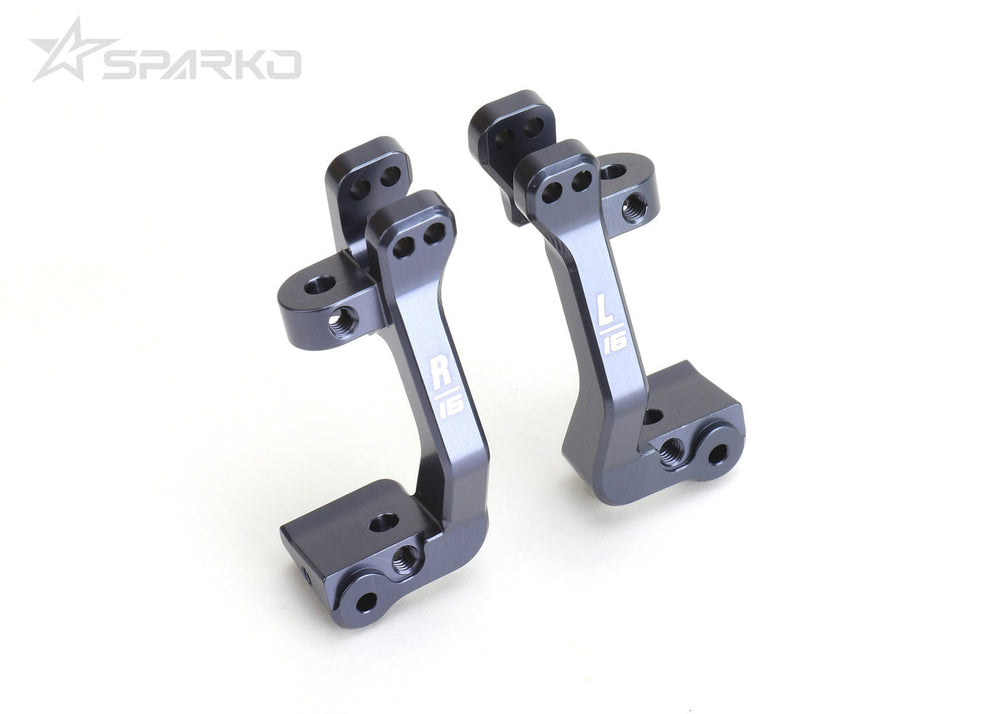 Powerhobby Sparko F8 7075 Aluminum Caster Block (Left & Right) (16°)