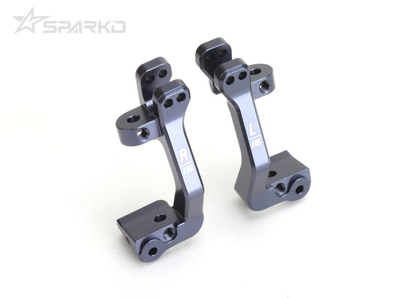 Powerhobby Sparko F8 7075 Aluminum Caster Block (Left & Right) (16°)