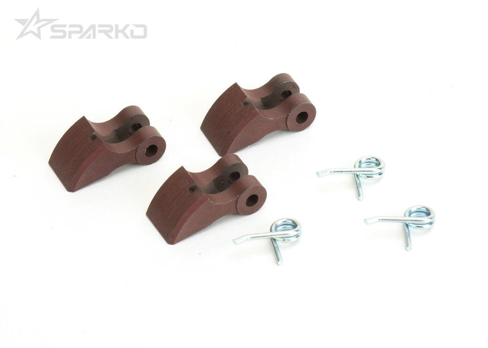 Powerhobby Sparko F8 Aluminum Clutch Shoes & 1.0mm Spring (3pcs) — F8 Parts