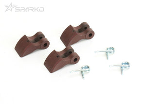 Powerhobby Sparko F8 Aluminum Clutch Shoes & 1.0mm Spring (3pcs) — F8 Parts