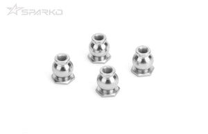 Powerhobby Sparko F8 Rear Upper Arm Ball Stud 7.0mm Hex (4pcs)