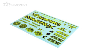 Powerhobby Sparko F8 Body Sticker-Yellow