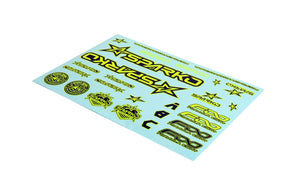 Powerhobby Sparko F8 Body Sticker-Yellow
