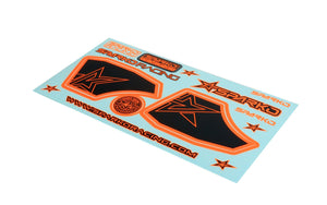 Powerhobby Sparko F8 Wing Sticker-Orange