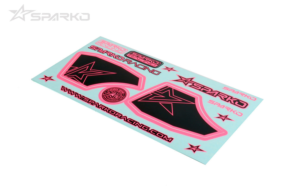 Powerhobby Sparko F8 Wing Sticker-Pink