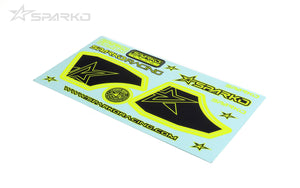 Powerhobby Sparko F8 Wing Sticker-Yellow