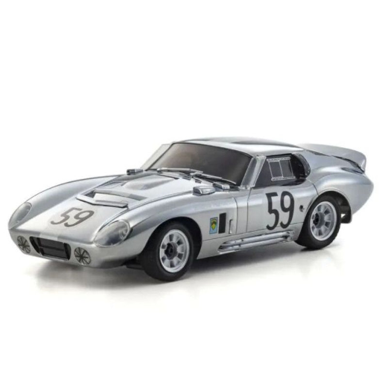 Kyosho 66611C 1/28 First Mini-Z Chrome Shelby Cobra Daytona