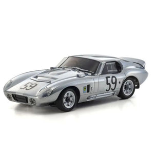 Kyosho 66611C 1/28 First Mini-Z Chrome Shelby Cobra Daytona