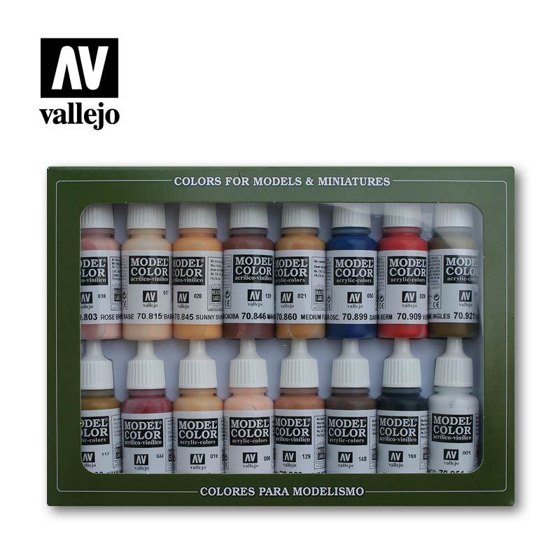 Little Shop of Magic Model Color Set: Face and Skin Tones (16) — Miniatures