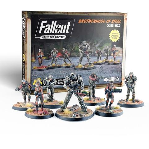 Little Shop of Magic Fallout: Wasteland Warfare - Brotherhood of Steel - Core Box (Updated) — Miniatures