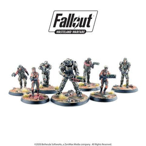 Little Shop of Magic Fallout: Wasteland Warfare - Brotherhood of Steel - Core Box (Updated) — Miniatures