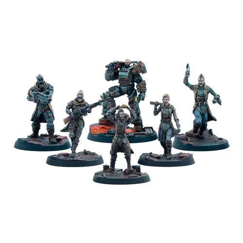 Little Shop of Magic Fallout: Wasteland Warfare - Raiders - The Forged — Miniatures