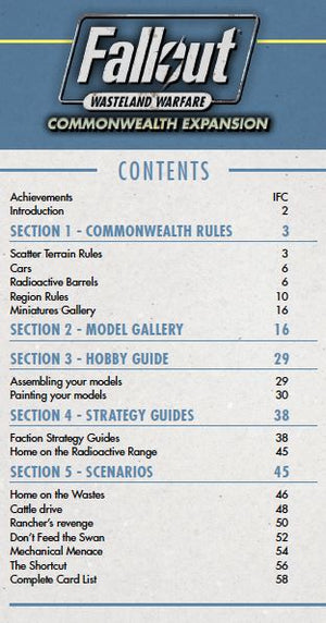 Little Shop of Magic Fallout: Wasteland Warfare - The Commonwealth Rules Expansion — Miniatures