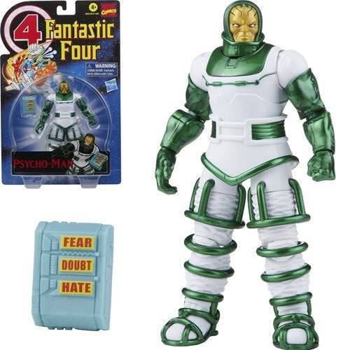 ToyShnip Fantastic Four Retro Marvel Legends Psycho-Man 6-Inch Action Figure — Action & Toy Figures
