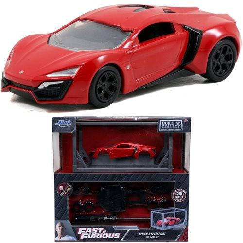 ToyShnip Fast and Furious Lykan Hypersport 1:55 Scale Build and Collect Die-Cast Metal Vehicle — Action Figure
