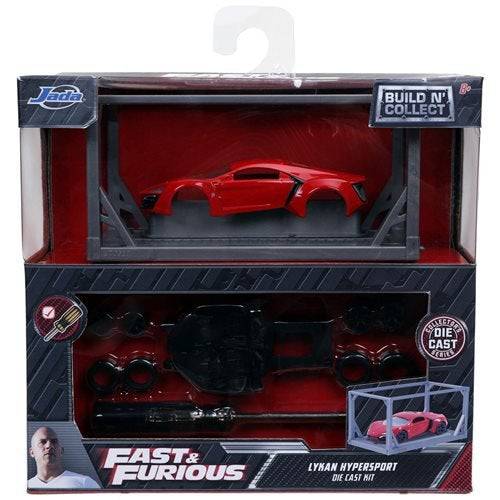 ToyShnip Fast and Furious Lykan Hypersport 1:55 Scale Build and Collect Die-Cast Metal Vehicle — Action Figure