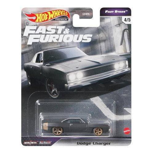 ToyShnip Fast & Furious: F9 Hot Wheels Premium Vehicle 2021 - 4/5 Dodge Charger — Action Figure