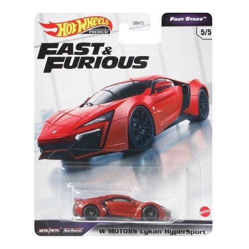 ToyShnip Fast & Furious: F9 Hot Wheels Premium Vehicle 2021 - 5/5 W Motors Lykan Hypersport — Action Figure