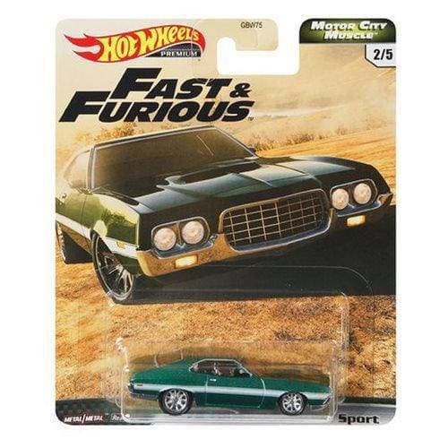 ToyShnip Fast & Furious Hot Wheels Premium Vehicle 2020 - 2/5 '72 Ford Gran Torino Sport — Toys & Games