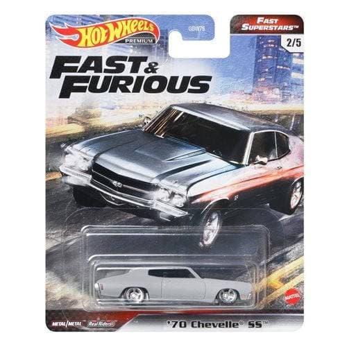 ToyShnip Fast & Furious Hot Wheels Premium Vehicle 2021 - 2/5 Chevelle SS — Action Figure