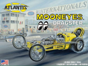 Black Forest® Hobby Supply Co Atlantis Models 1223 1/25 Mooneyes Dragster (formerly Revell) — Sci-Fi & Pop Culture Kits >
