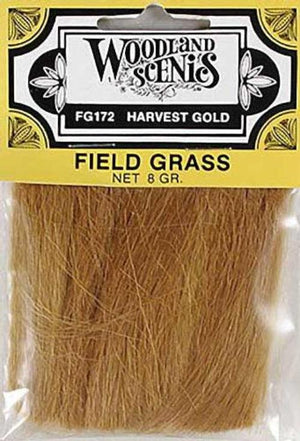 Woodland Scenics FG172 Field Grass Harvest Gold .28 ozs Bag Train Scenery