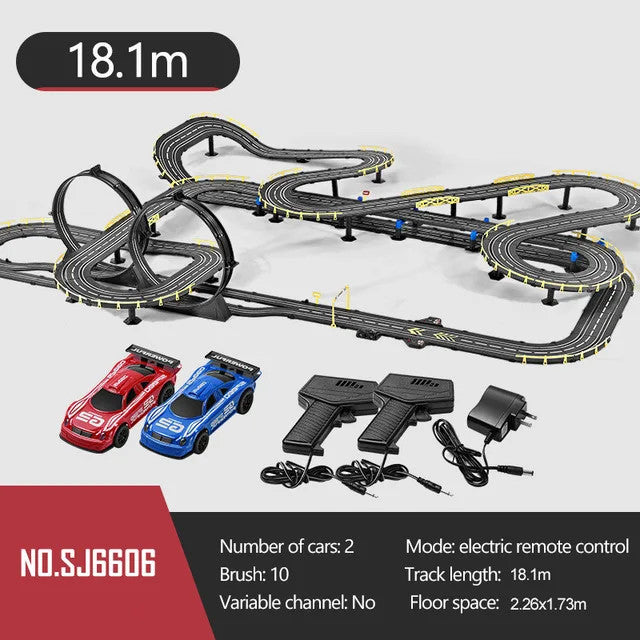 1/43 Autorama Electric Slot Racing Set