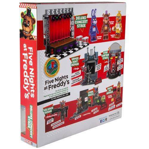 McFarlane Toys Five Nights at Freddy's Series 6 Deluxe Concert Stage Large Construction Set