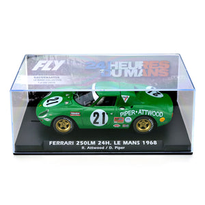 Fly Ferrari 250LM Le Mans 1968 David Piper 1/32 Slot Car ELM11 Limited Edition