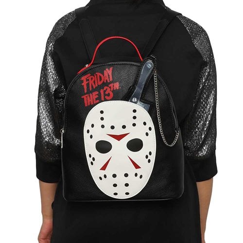 ToyShnip Friday The 13th Jason Mask Mini Backpack and Knife Coin Purse — Action Figure