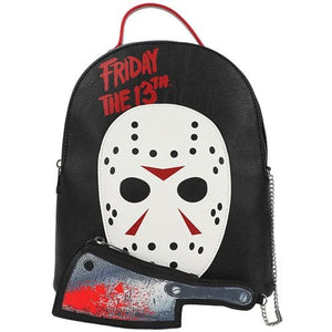 ToyShnip Friday The 13th Jason Mask Mini Backpack and Knife Coin Purse — Action Figure