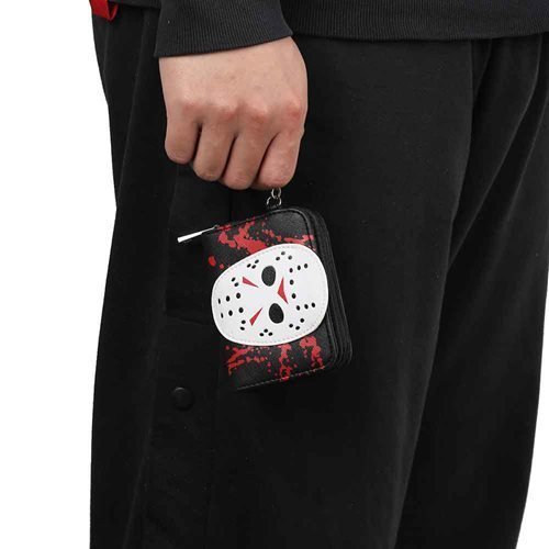 ToyShnip Friday The 13th Jason Mini Zip Around Wallet — Action Figure