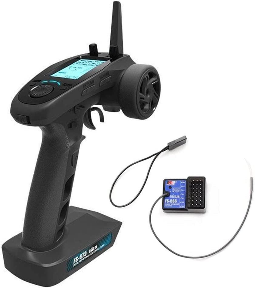 PowerHobby Flysky FS-GT5 2.4G Channels AFHDS RC Transmitter with FS-BS6 Receiver