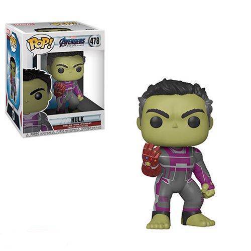 ToyShnip Funko #478 Avengers: Endgame Hulk 6-Inch Pop! Vinyl Figure — Toys & Games