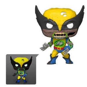 ToyShnip Funko 662 Marvel Zombies Wolverine Glow-in-the-Dark Pop! Vinyl Figure - Entertainment Earth Exclusive — Action